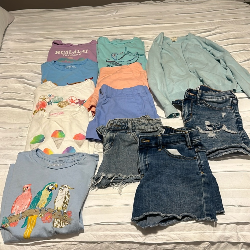 Crewcuts Girls size 10 summer bundle